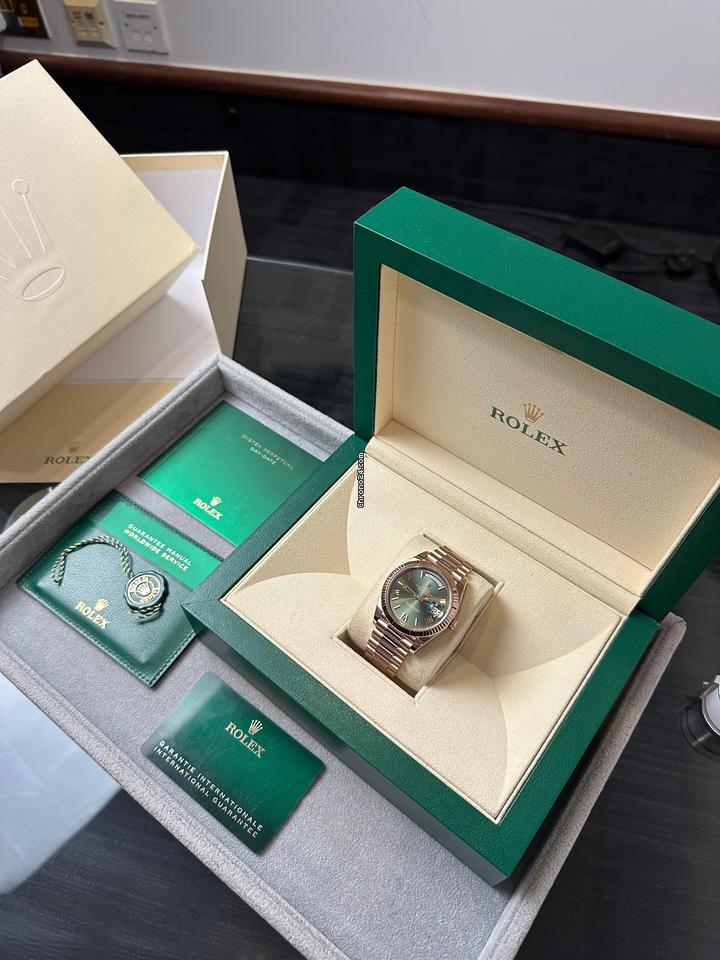 Rolex Day-Date (Olive Dial) – 2024